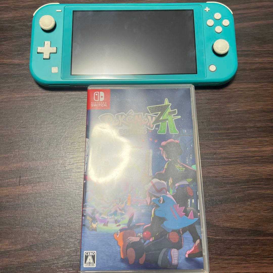 Nintendo Switch Lite ターコイズ &ポケモンzaカセット - メルカリ