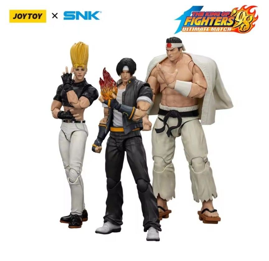JOYTOY x SNK KOF 草薙 京 大門 五郎 二階堂 紅丸 フィギュア - メルカリ