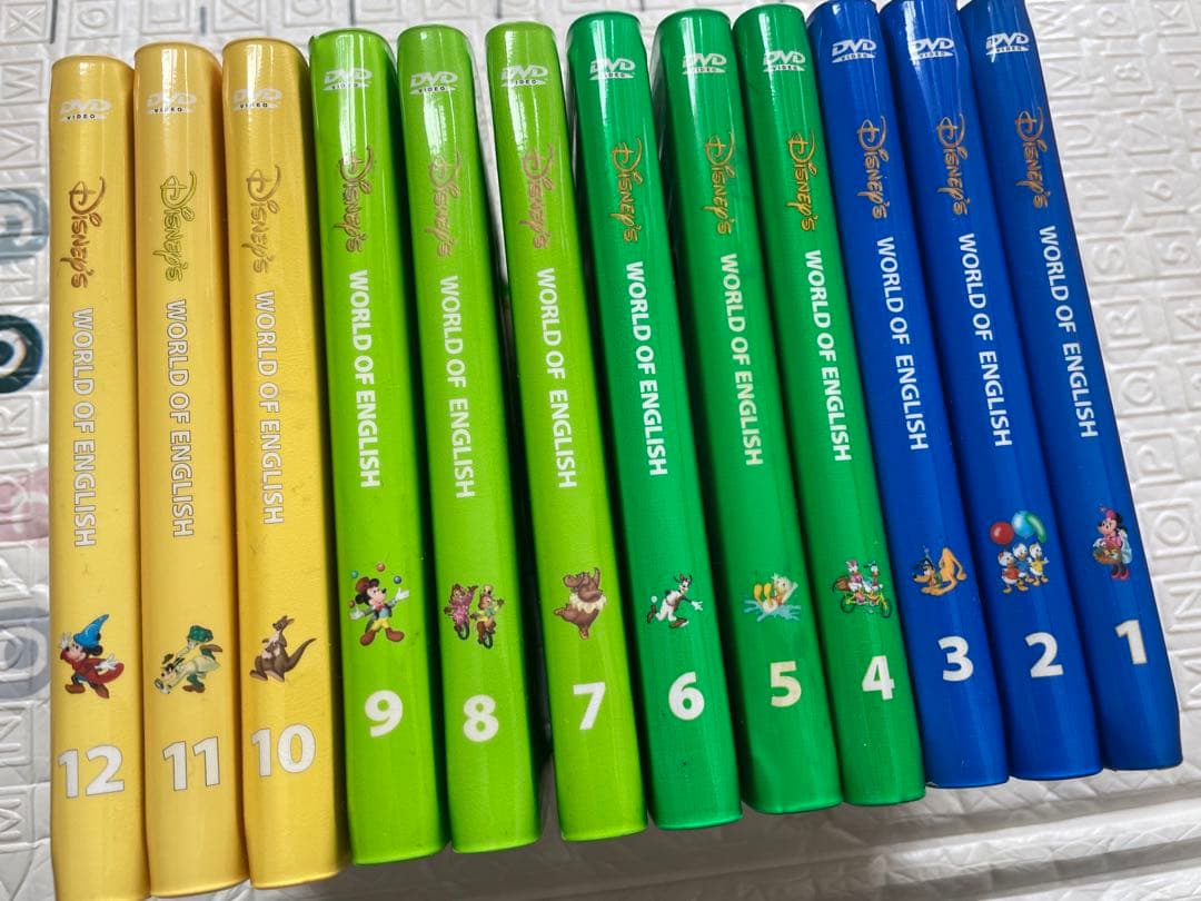 Disney World English DVD12枚セット☆ストレートプレイ - メルカリ