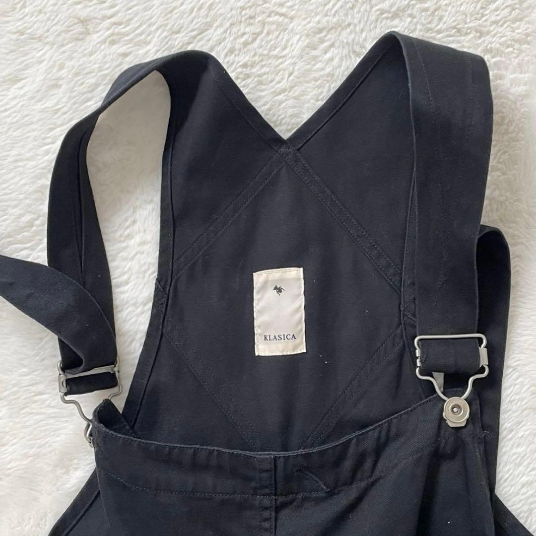 KLASICA MB ロークロッチオーバーオール ブラック 3