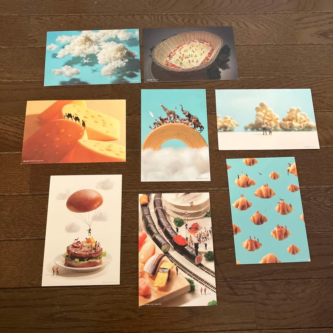 田中達也 ミニチュアライフ展 ポストカード8点セット 新潟デザインあり