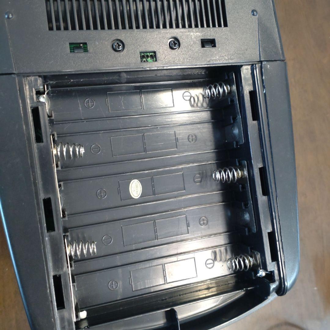 ジャンク】ポータブルテレビ TC-500M モノクロ 監視カメラ レトロ 平成