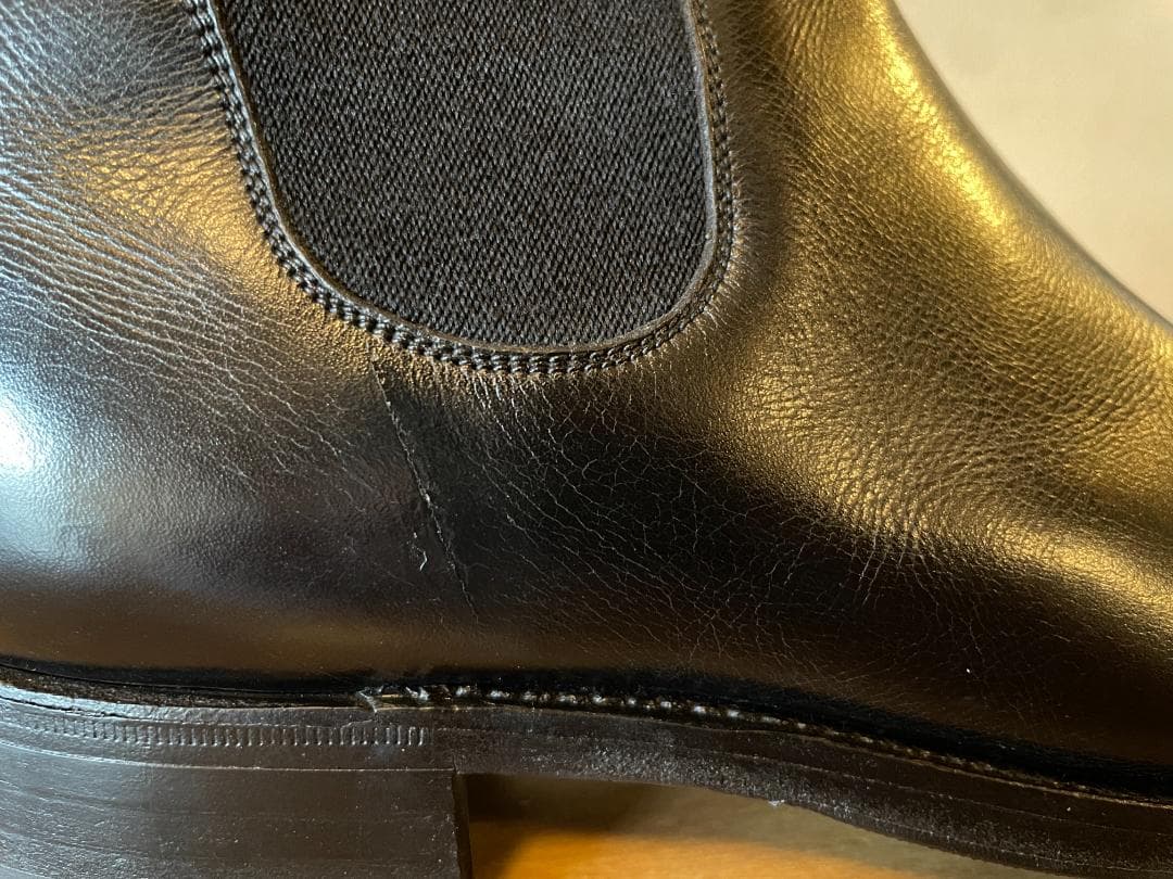 J.M.WESTON ウエストン サイドゴアブーツ チェルシーブーツ 旧ロゴ