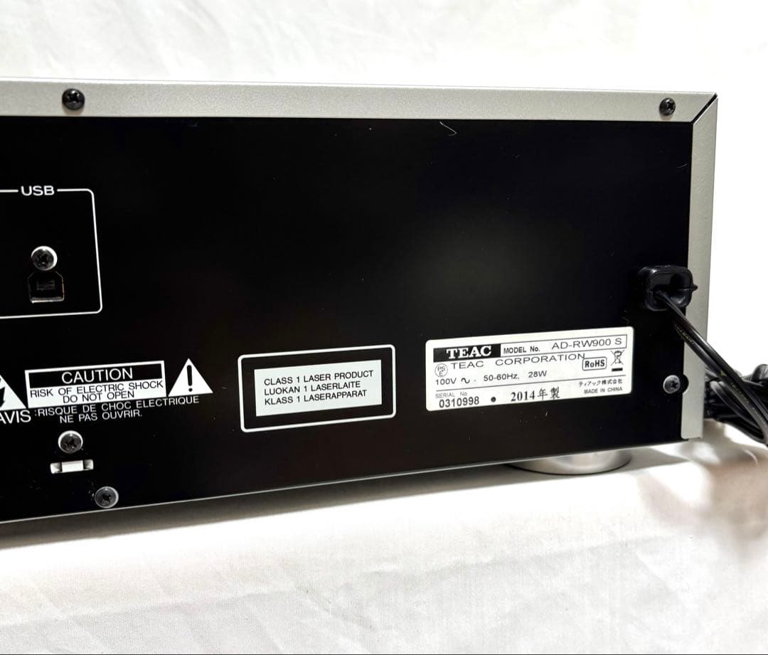 TEAC CDレコーダー/カセットデッキ AD-RW900 2014年製 - メルカリ