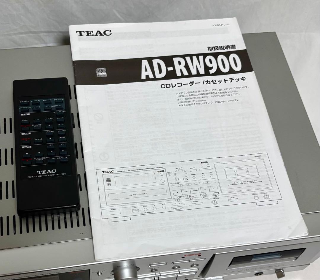 TEAC CDレコーダー/カセットデッキ AD-RW900 2014年製 - メルカリ