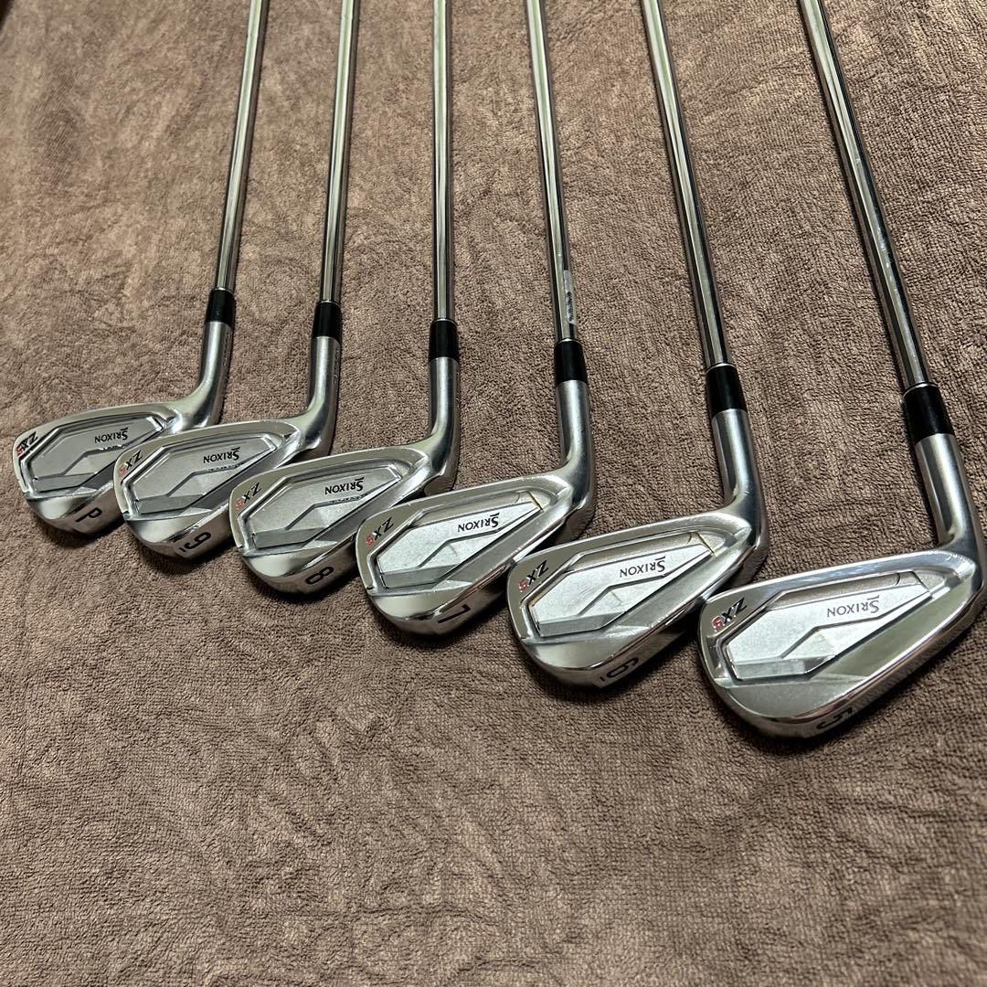 SRIXON ZX5 レフティ 6本 アイアンセット 左