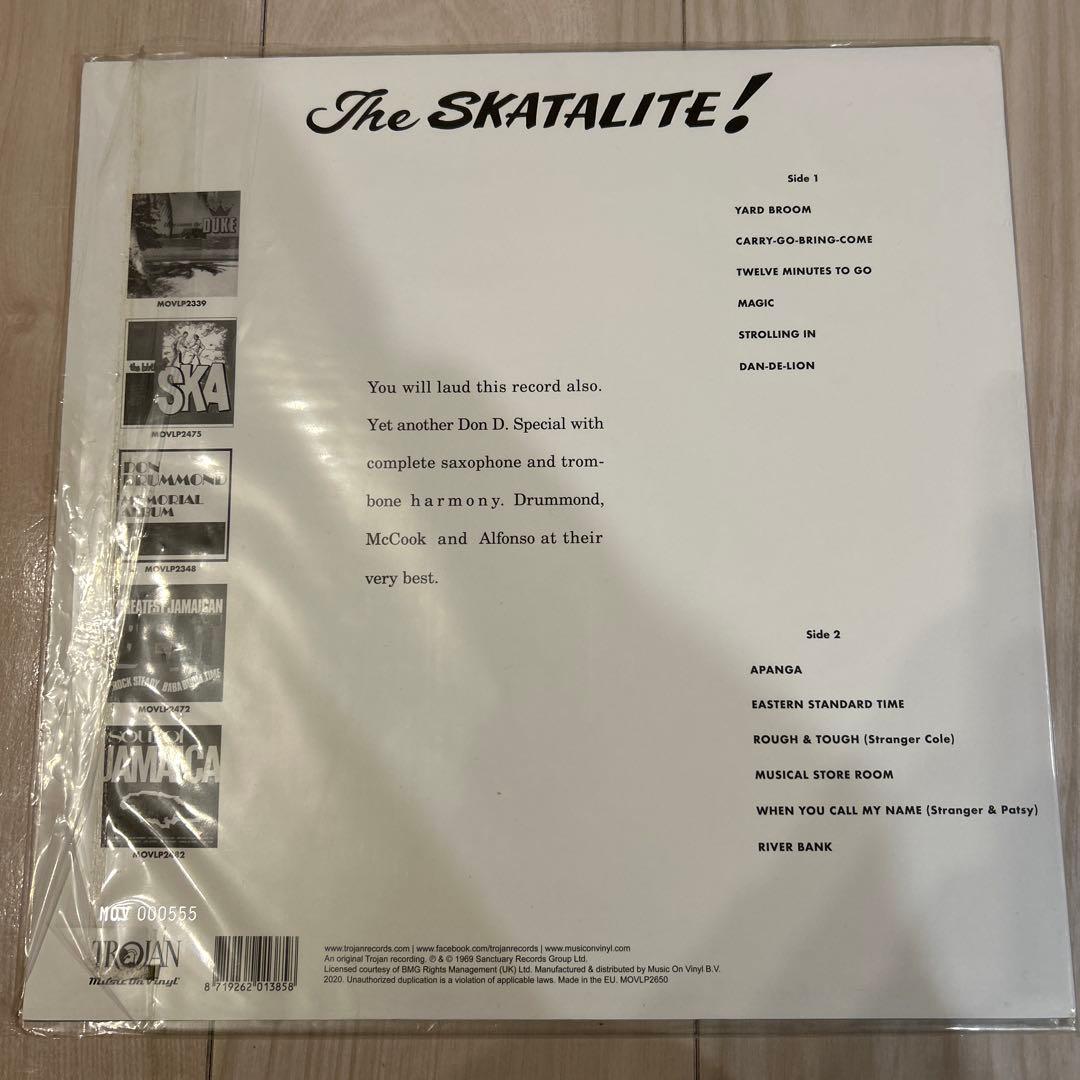 大人気⭐︎ The Skatalite! オレンジビニールレコード 洋楽
