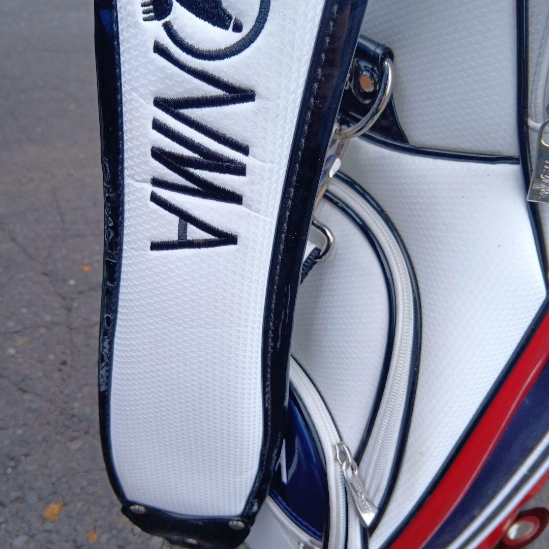 HONMA ゴルフバッグ9型5分割カバーネームプレート付画像追加の通販はau