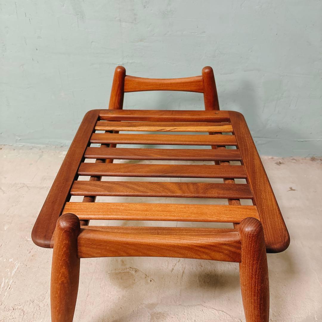 ウェグナー GE240 オットマン チーク材 北欧家具 北欧ビンテージ