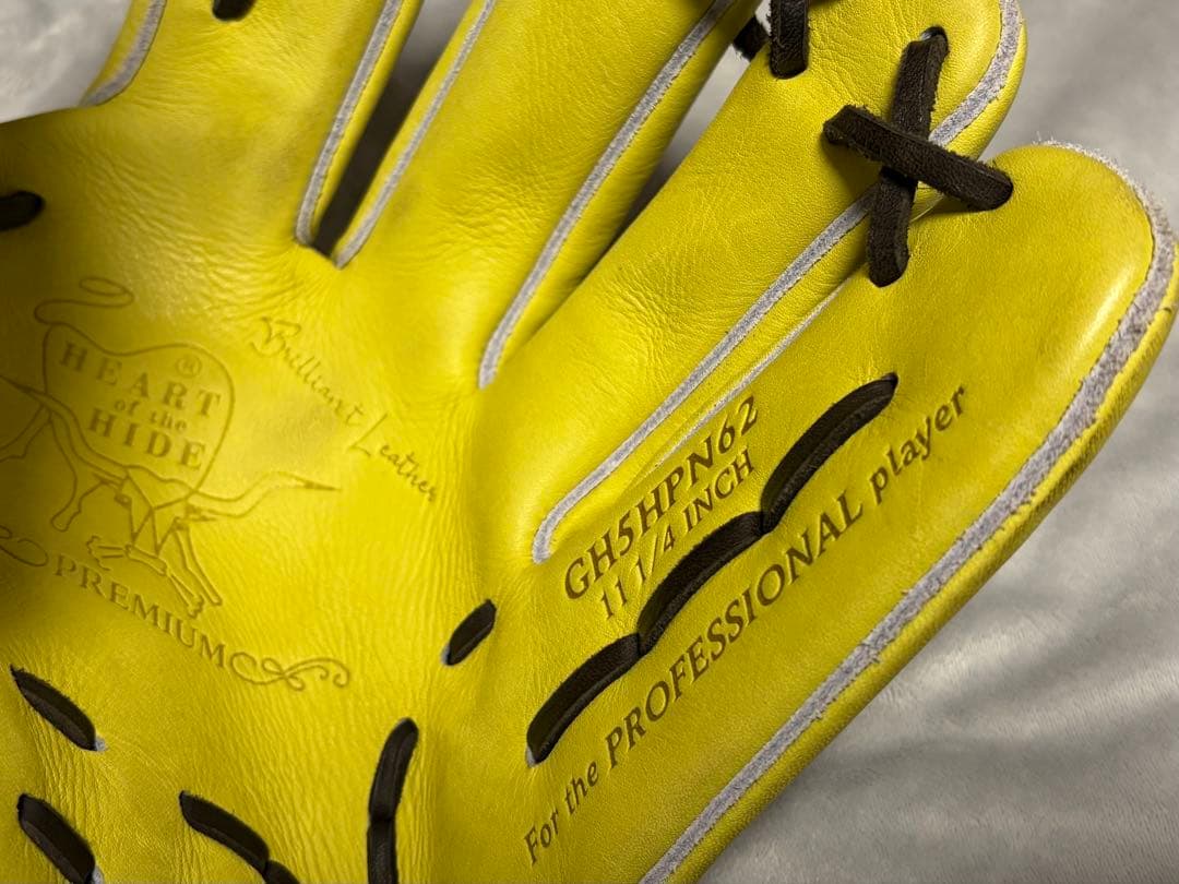 ローリングス 硬式 グローブ 内野手用 GH5HPN62 ジャズイエロー - メルカリ