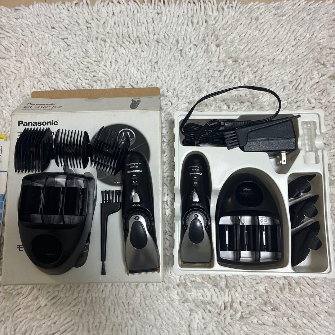 Panasonic プロ　リニア　バリカン　ER1610P 2個セット Panasonic（パナソニック） ナショナル プロリニアバリカン ER160