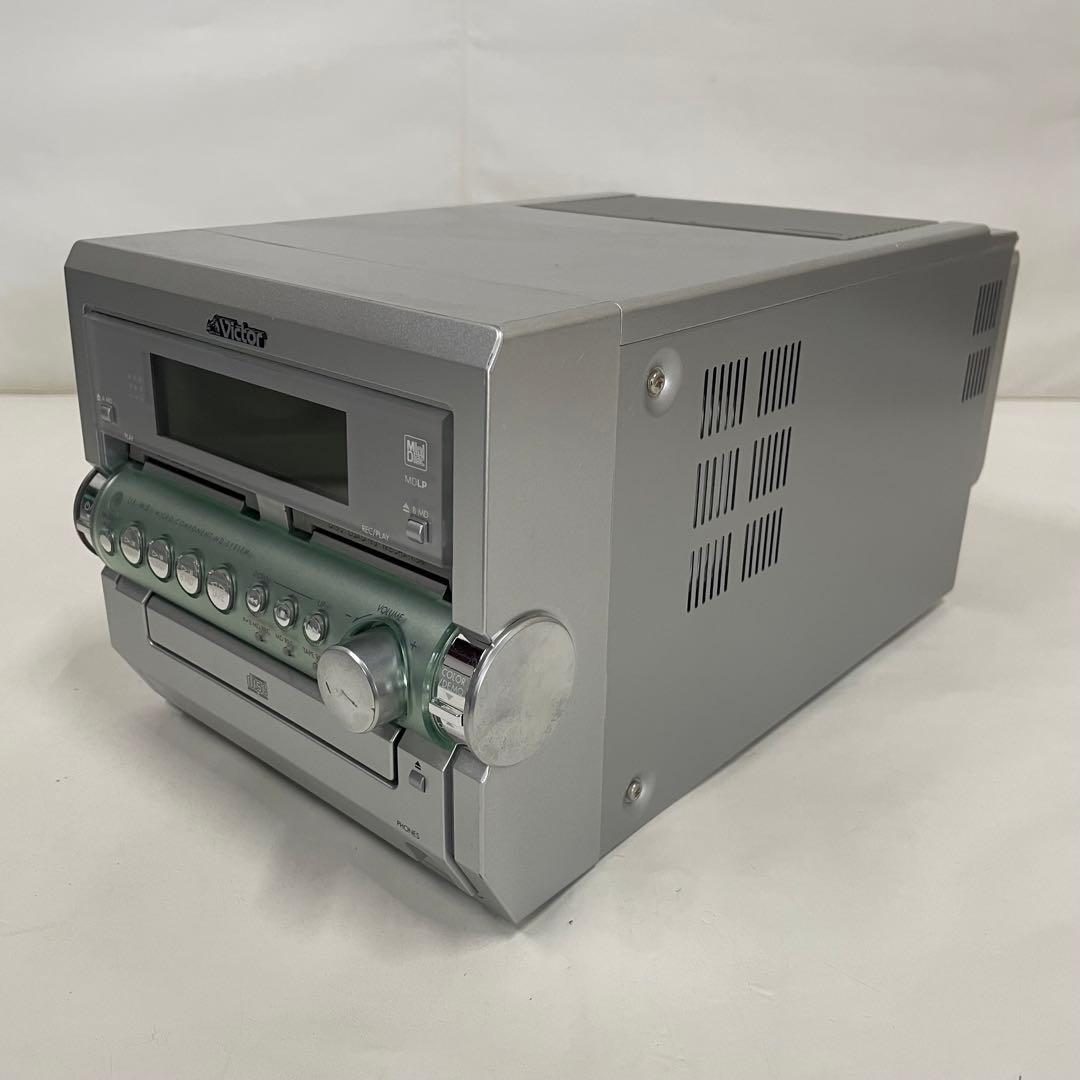 Victor ビクター ダブルMD CD コンポ CA-UXW5-S - メルカリ