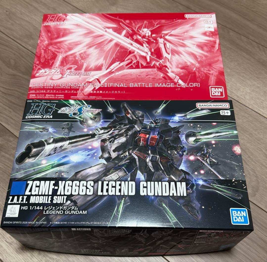 HGCE レジェンドガンダム デスティニーガンダム 2体セット - メルカリ
