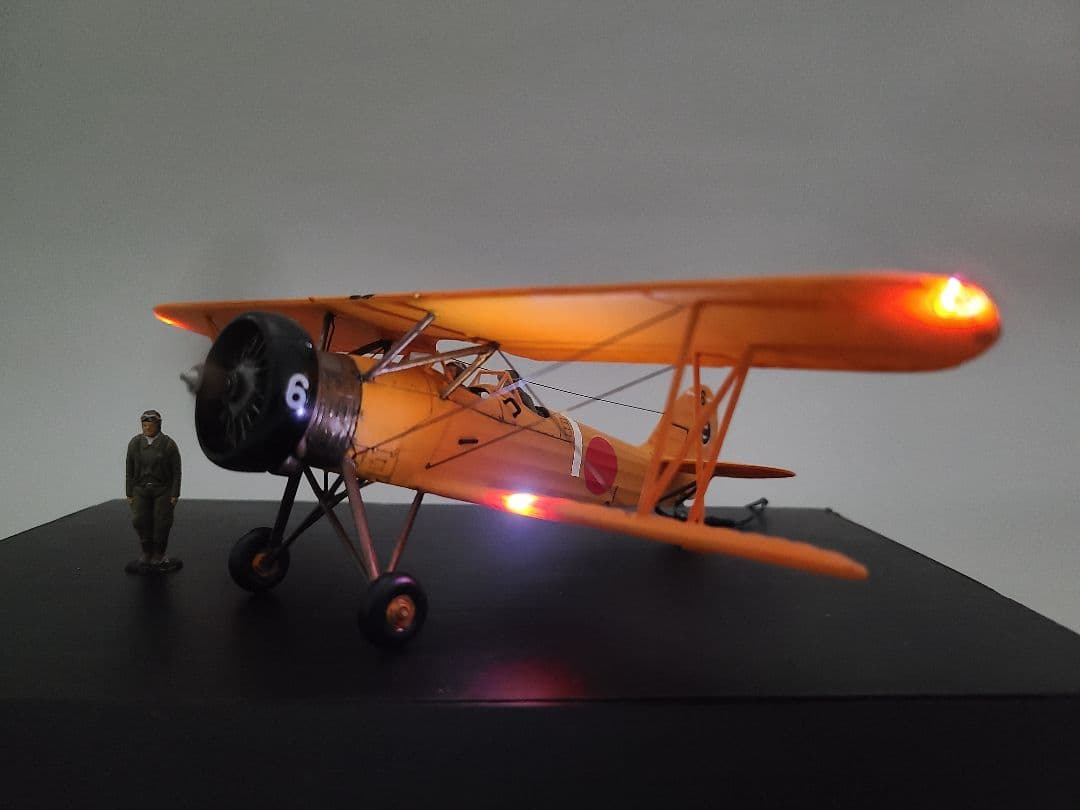 九五式一型乙中間練習機(赤とんぼ) リアルモーターライズ ニチモ1/48