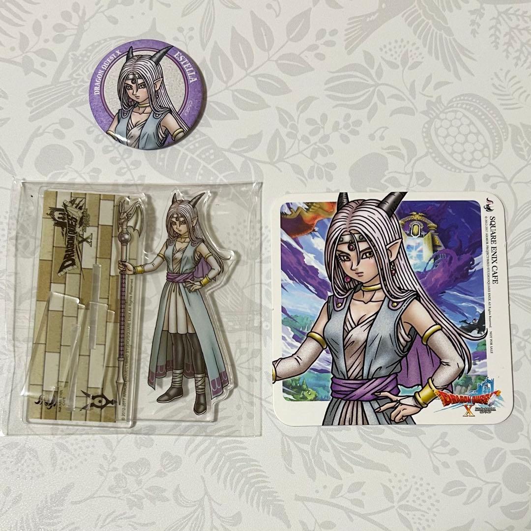 ドラクエ10 エステラ アクスタ、缶バッジ、コースター - メルカリ