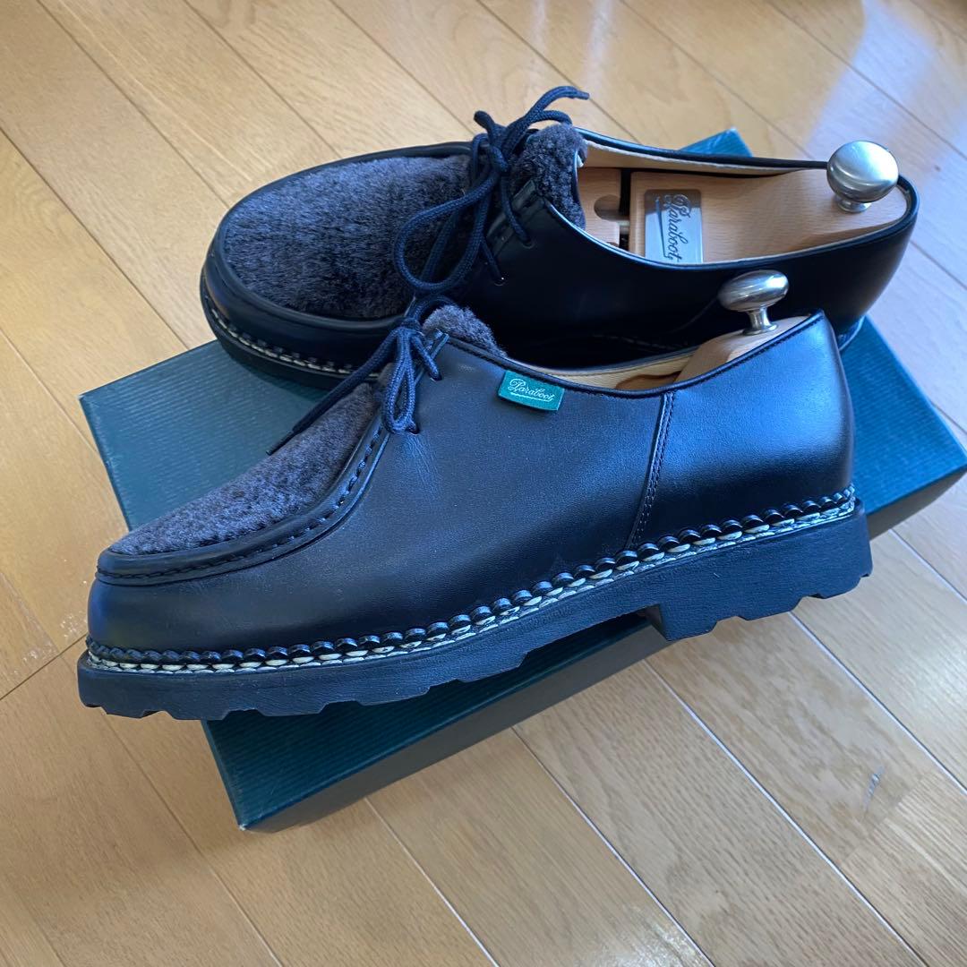 Paraboot ミカエル　MICHAEL 41.5 ムートンファー Paraboot（パラブーツ）MICHAEL+VISON（ミカエル+ミンクファー）/ Cafe