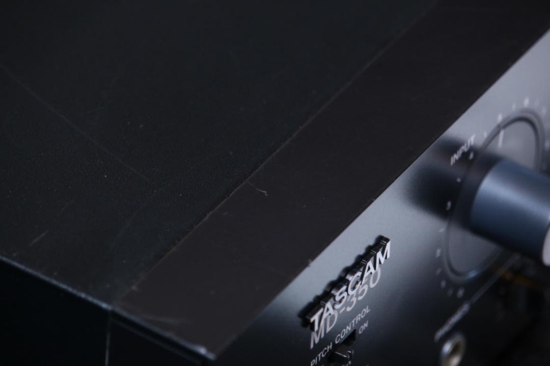 TASCAM MD-350 プロフェッショナル MDプレーヤー/レコーダー