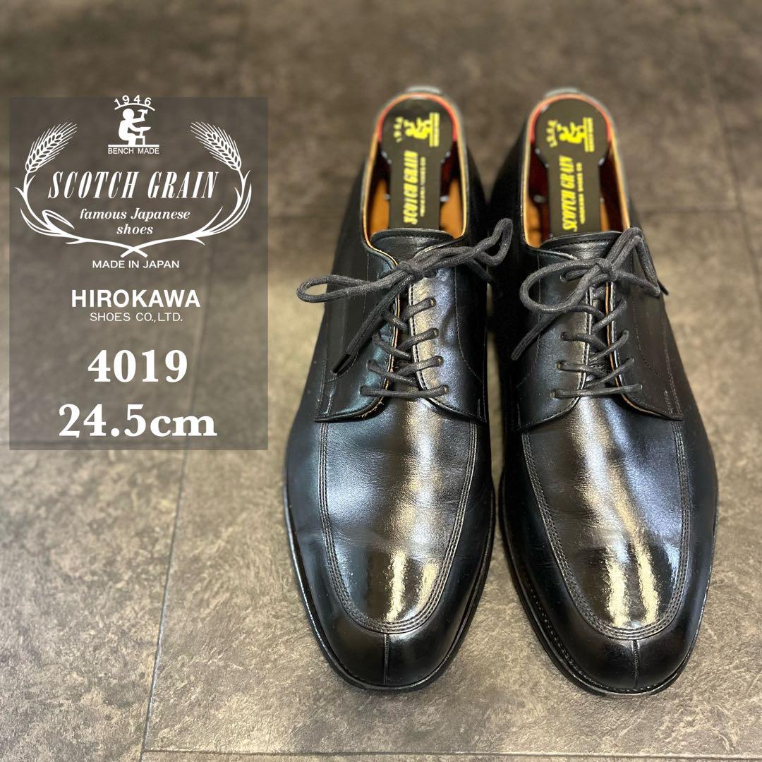 名門《Scotch Grain》4019 外羽根Uチップ4E 24.5cm - メルカリ
