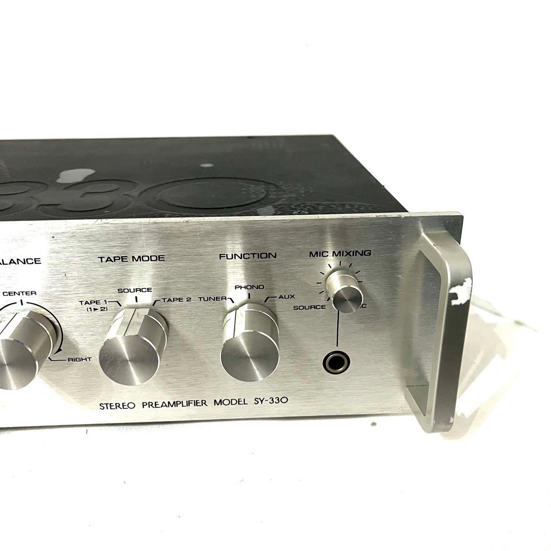 Aurex Toshiba Aurex SY-330 東芝 オーレックス ステレオプリアンプ