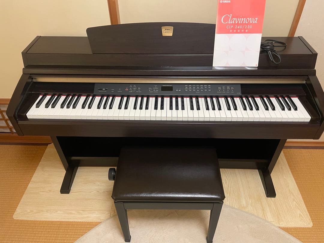 引取限定 Yamaha Clavinova CLP-230 電子ピアノ &椅子 - メルカリ