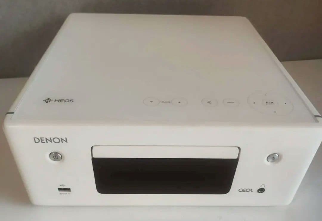 Denon ネットワークCDレシーバー ハイレゾ HEOS RCD-N10-W - メルカリ