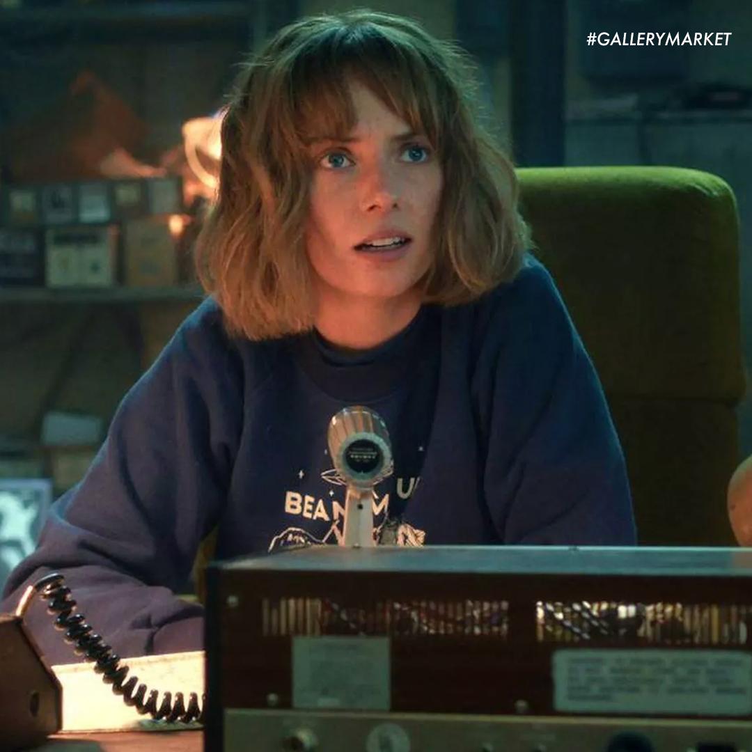 M ストレンジャーシングス スウェット ロビン BEAM ME UP トレーナー