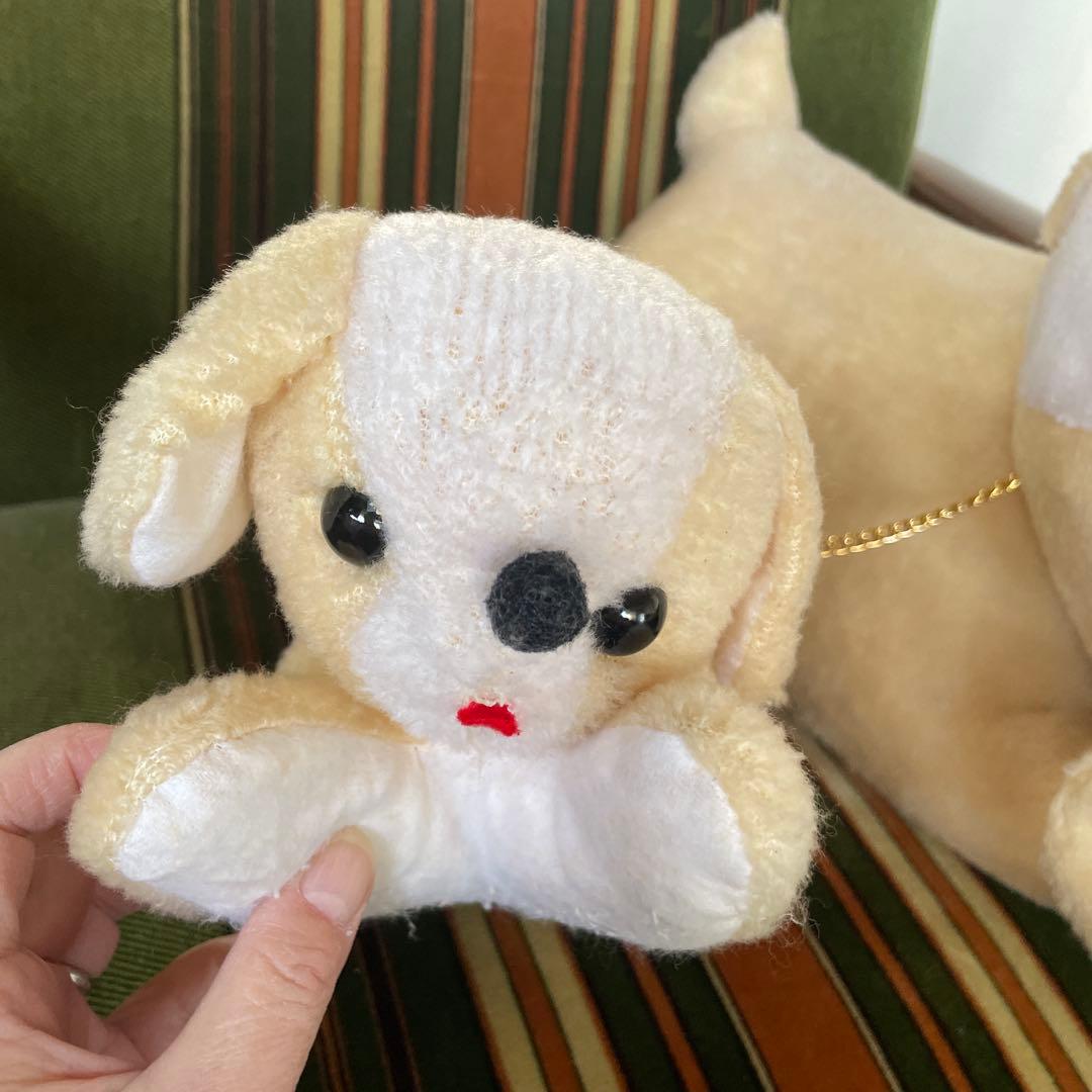 レア！ 当時物 昭和レトロ 犬 ワンちゃん 親子 ぬいぐるみ レトロ