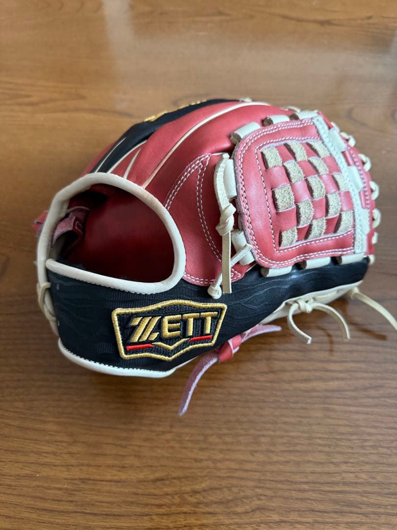 ZETT 軟式グローブ 赤黒 編み込みデザイン(限定) 楽天市場】ゼット グローブ ZETT 少年軟式グラブ アクロキャッチ