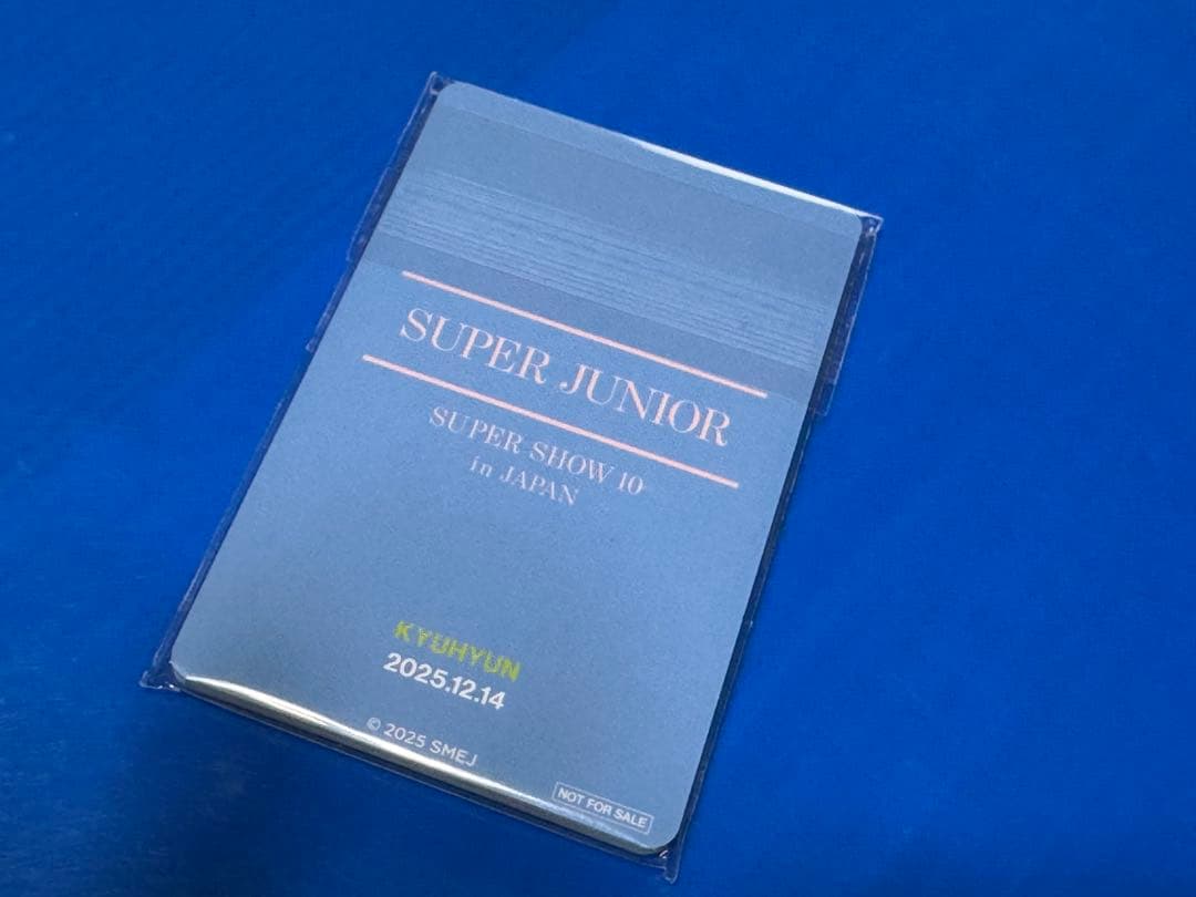 SUPERJUNIOR スジュ スパショ10 アプグレ 特典グッズ 12/14