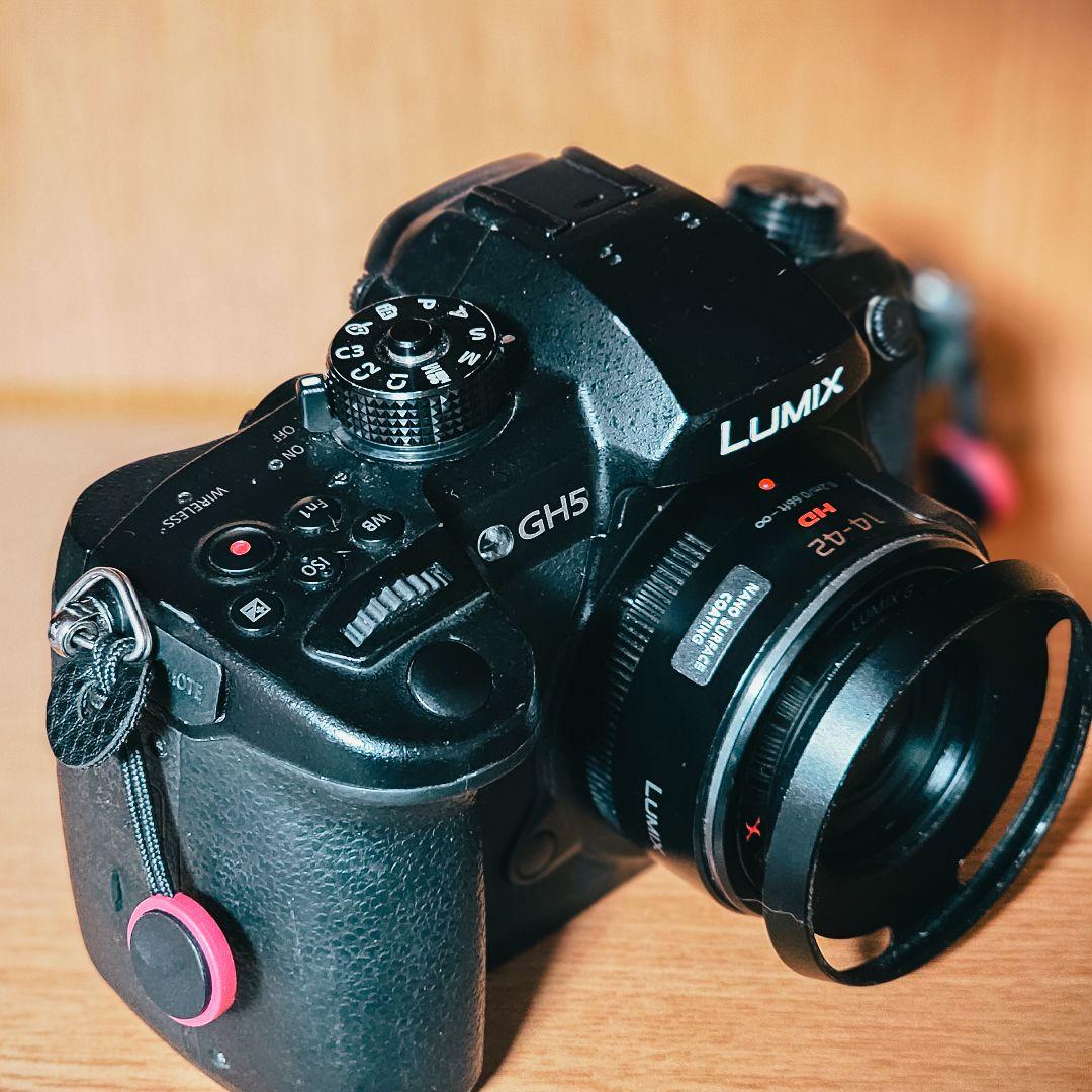 Lumix GH5/14-42mmレンズセット【vlogアプデ済み】 3年使ったGH5からGH5Ⅱ