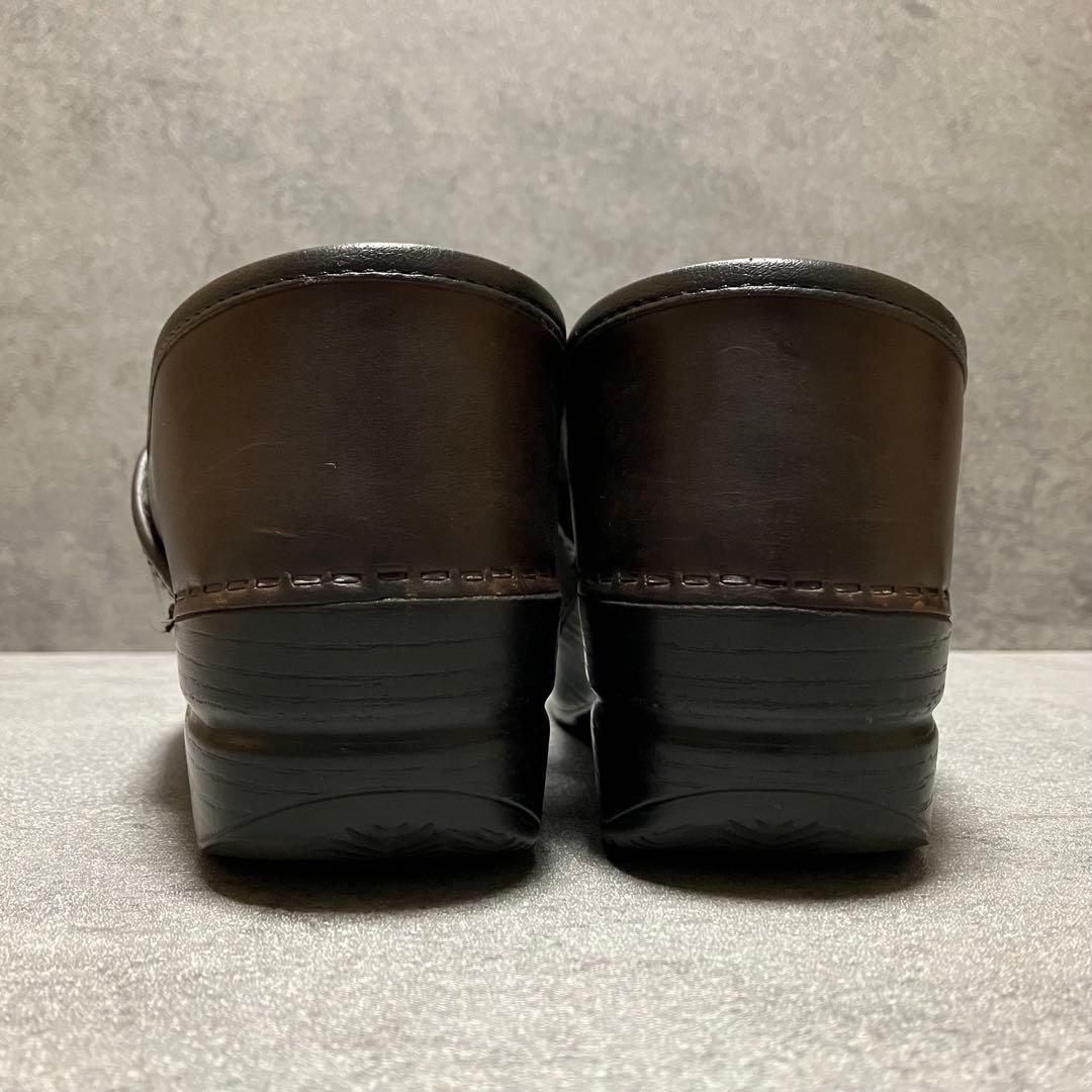 極美品 ダンスコ プロフェッショナル オイルドレザー ブラウン 2195