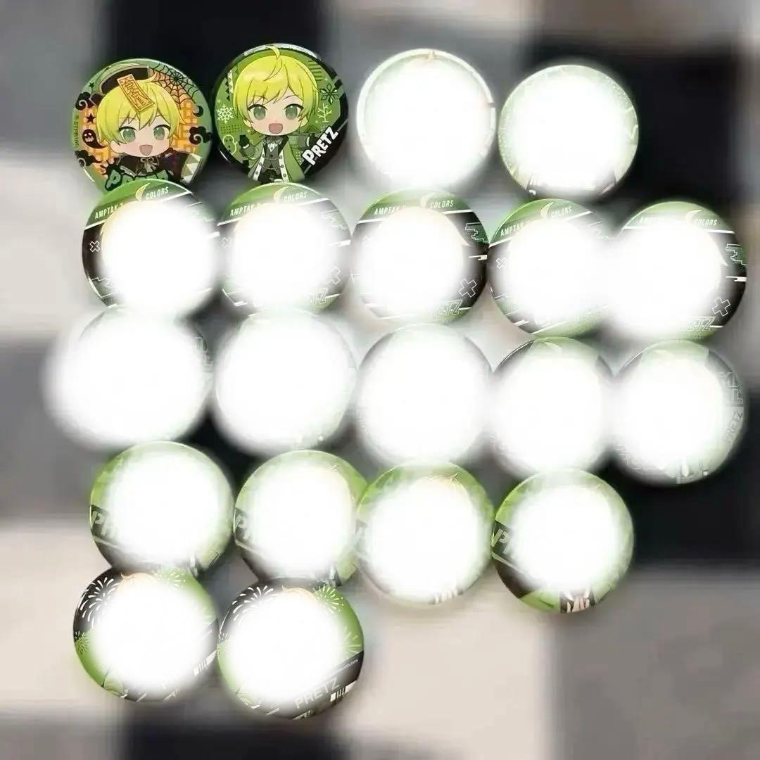 AMPTAKxCOLORS ぷりっつ 缶バ まとめ売り - メルカリ