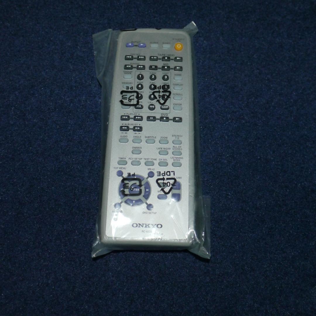 ONKYO FR-UN9/UN7用等リモコン RC-633S 未使用 未開封^^ Yahoo!オークション - ONKYO FR-UN9/FR-UN7/X-UN9/X-UN7用リモコン DVD
