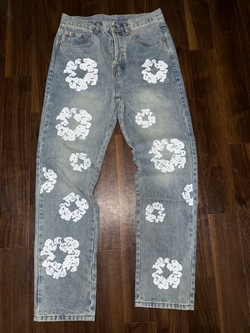 デニムティアーズ × リーバイス 501 デニム W30 DENIM TEARS × Levi's 501】レジェンドデニムに反則級のチェーン