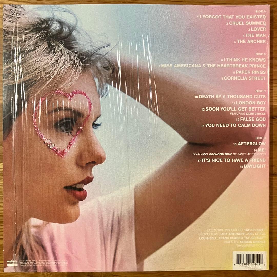 Taylor Swift – Lover アナログレコード LP