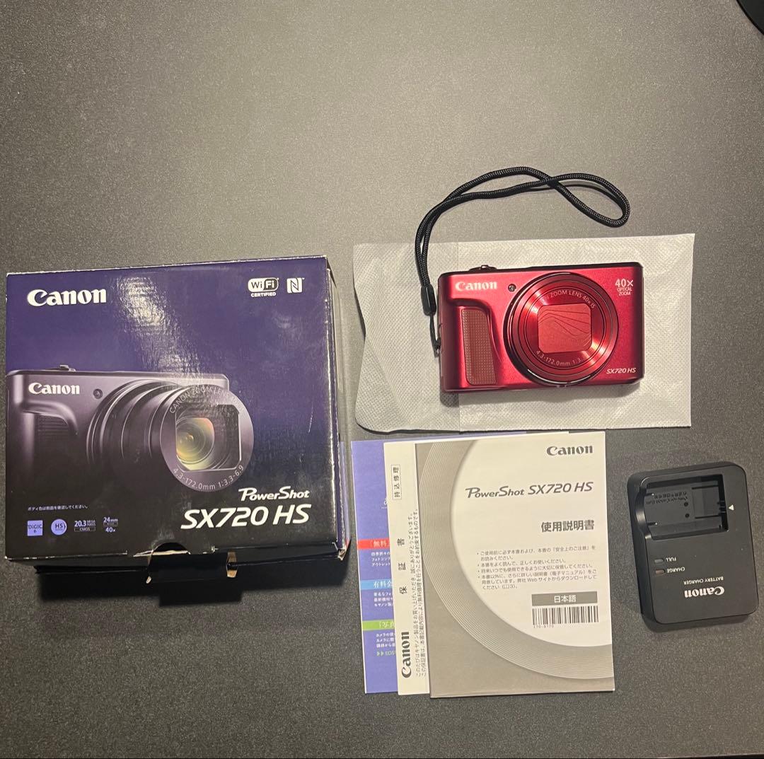 美品 canon powershot sx720hs - メルカリ