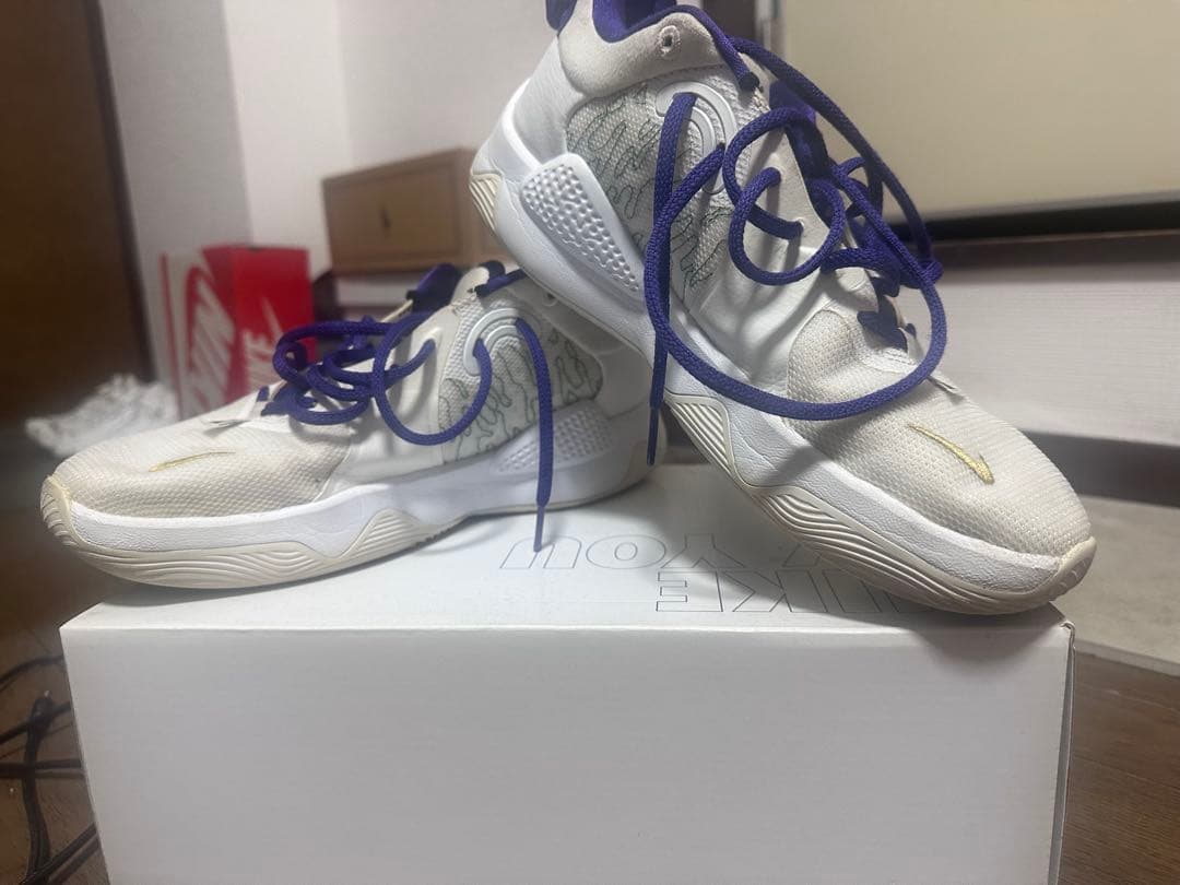 NIKE PG-5バスケットボールシューズ ホワイト/パープル NIKE PG 5 EP 'LAPIS' ナイキ ポール ジョージ 5 【MEN'S】 lapis/blue