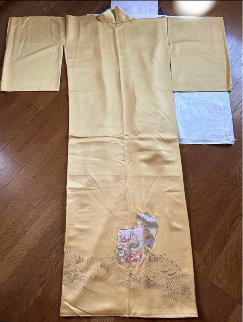 た*ま様 正絹 訪問着 京金彩友禅 和田光正 裄丈69 - 着物・浴衣クラシック