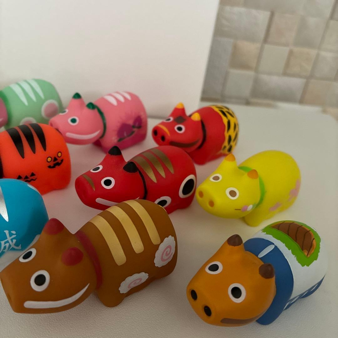 赤べこ ぷかぷか まめべこ まとめ売り 15体 - メルカリ