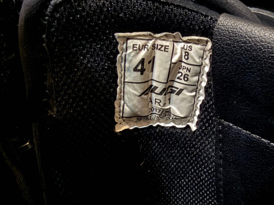 AUGIレーシングブーツAR-1 サイズEUR41／JPN26 - メルカリ