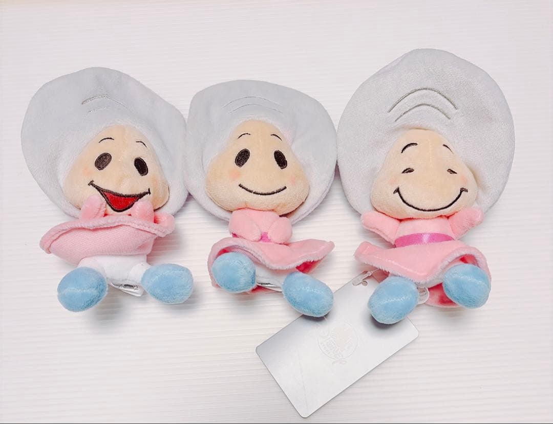 ディズニーストア 不思議の国アリス ヤングオイスター ぬいぐるみ 3体