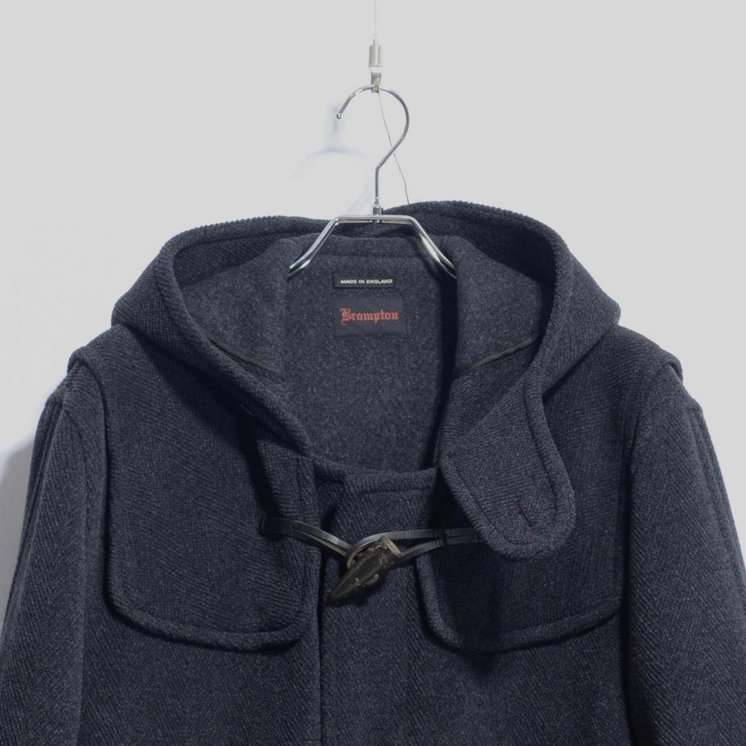 超極上品 ムーアブルック ダッフルコート ブロンプトン Hグレー 36