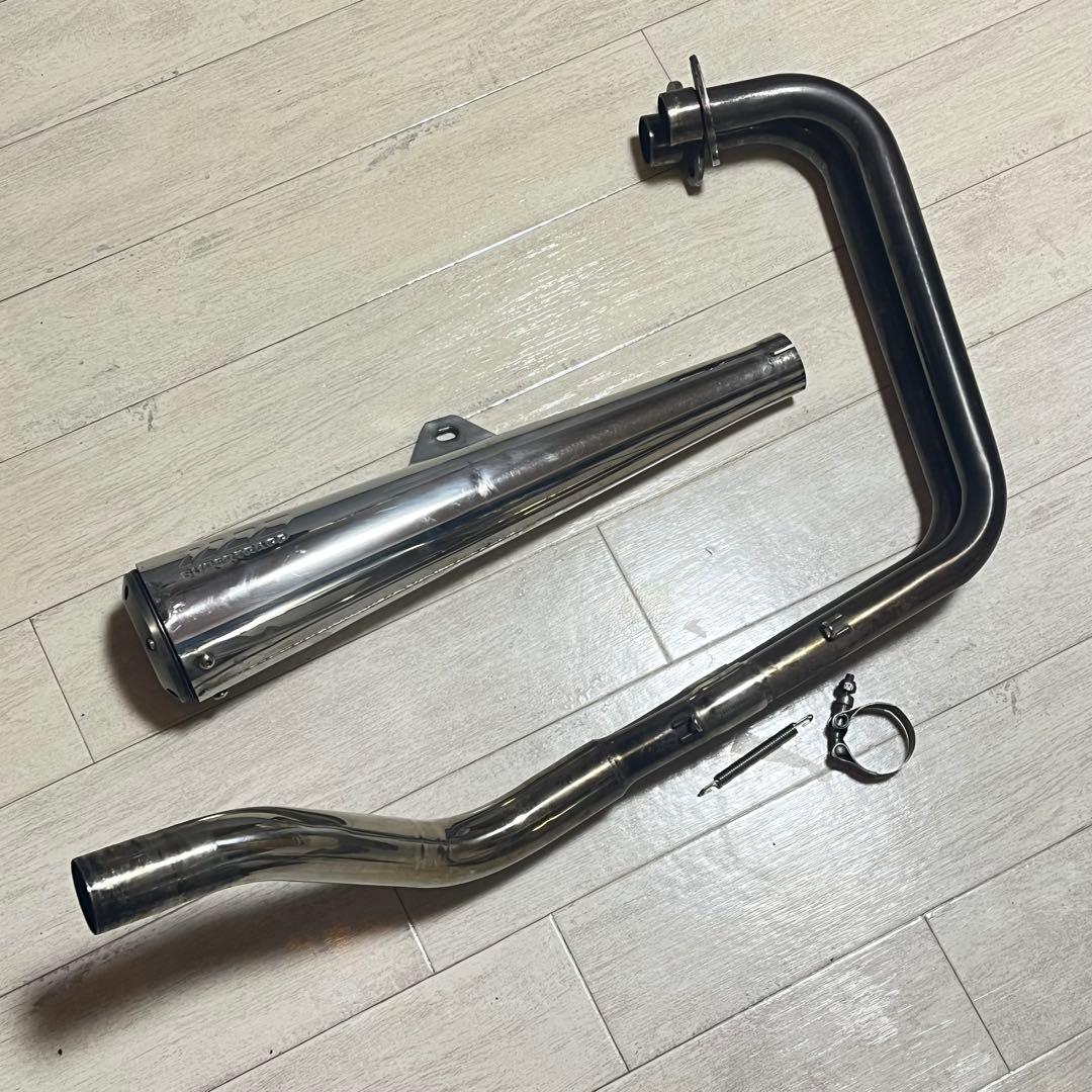 CB400ss CL400 スーパトラップマフラー フルエキマフラー - メルカリ