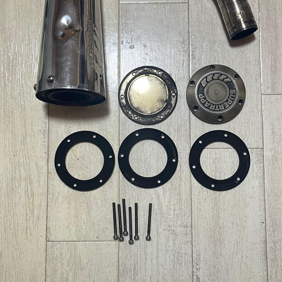 CB400ss CL400 スーパトラップマフラー フルエキマフラー - メルカリ