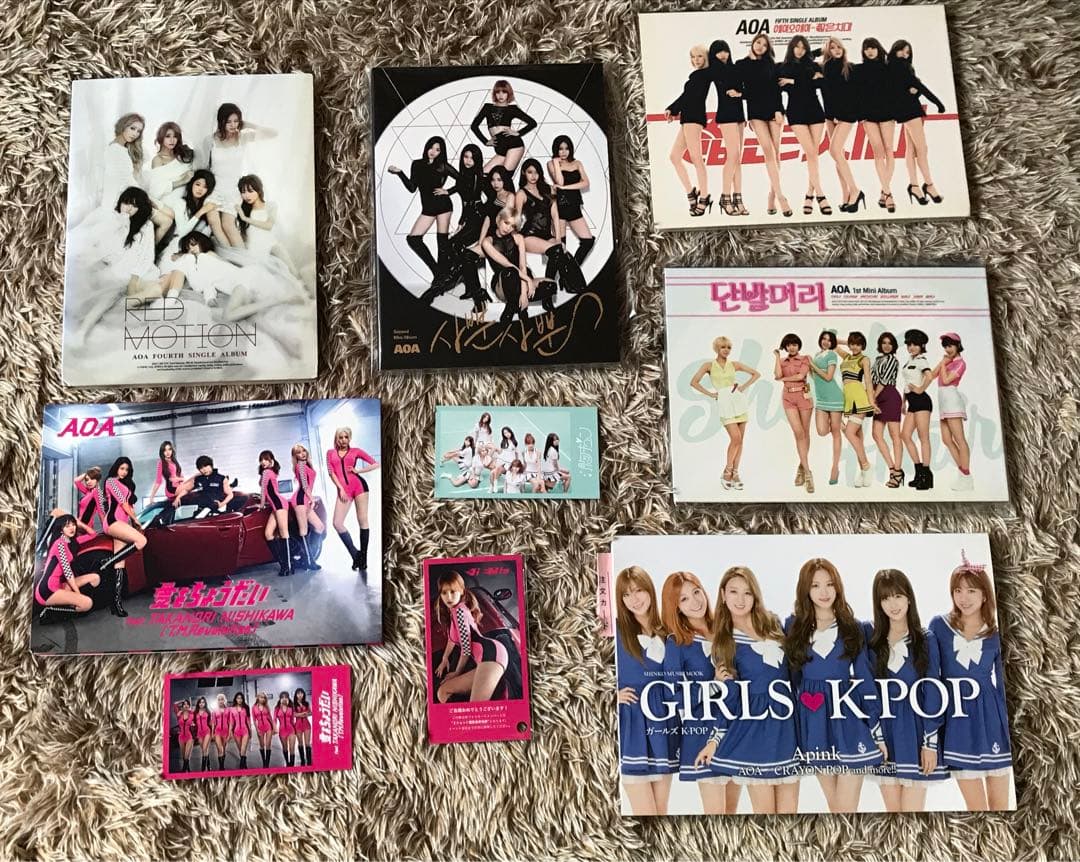 AOA - K-POP アルバムセット❗️❗️ My AOA (Korean release) album and photo card collection!!! : r