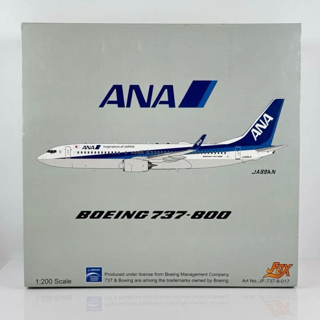 激レア JFOX ANA B737-800 JA89AN - メルカリ
