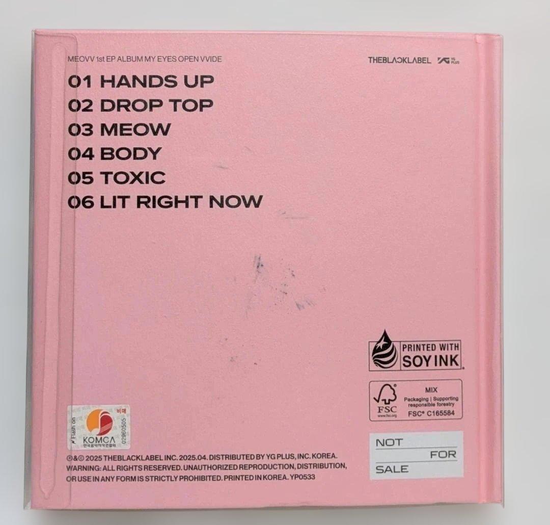 ☆非売品◇直筆サインCD◇MEOVV◇MY EYES OPEN VVID - メルカリ