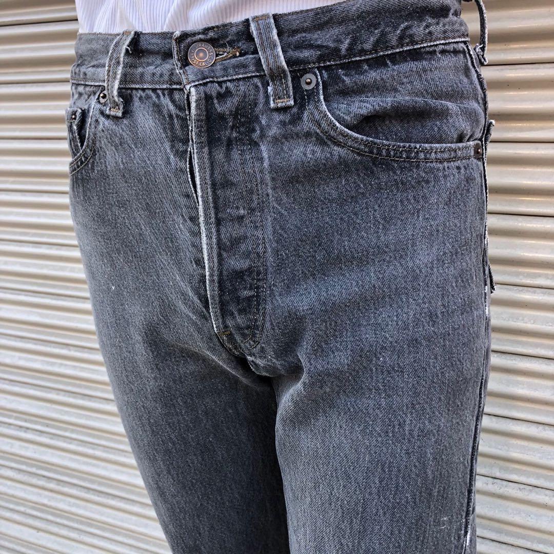 貴重 先染めブラック Levis 501 USA製 90s リーバイス ブラック - メルカリ