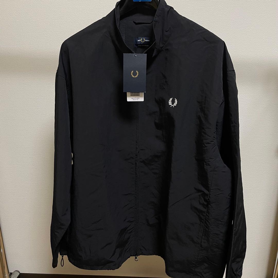 FRED PERRY × BEAMS【Shell Jacket】XLサイズ 黒 - メルカリ