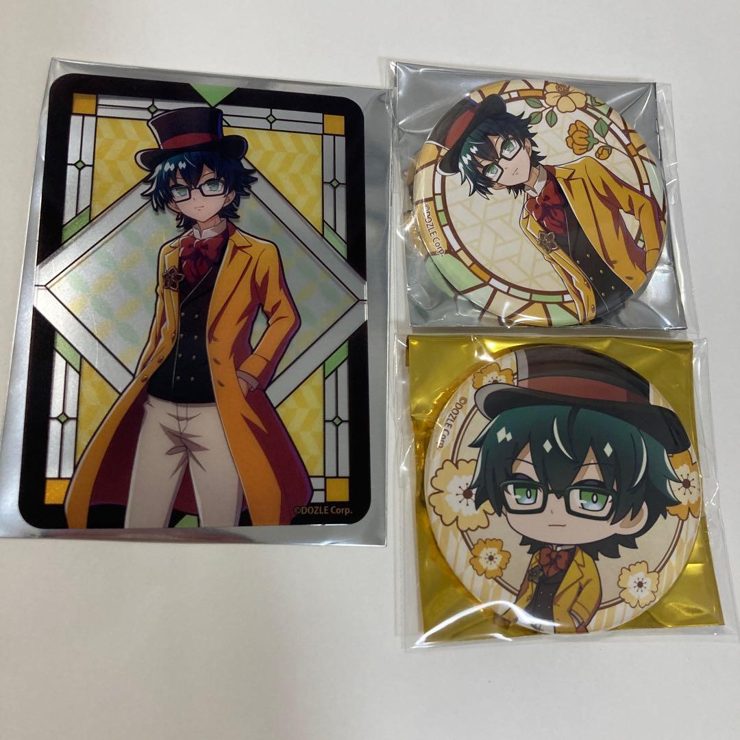 ドズル社 GiGO 大正ロマン カフェ 缶バッジ クリアカード おんりー